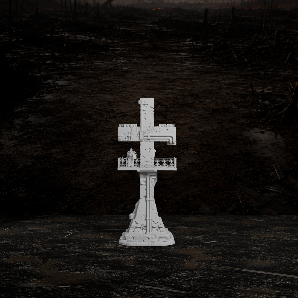 Aussichtsplattform – Tabletop-Modell von Trench Merchant, Ansicht 1