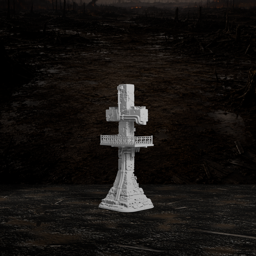 Aussichtsplattform – Tabletop-Modell von Trench Merchant, Ansicht 2