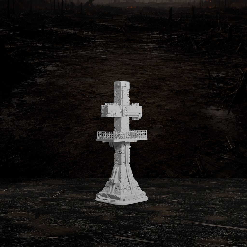 Aussichtsplattform – Tabletop-Modell von Trench Merchant, Ansicht 4