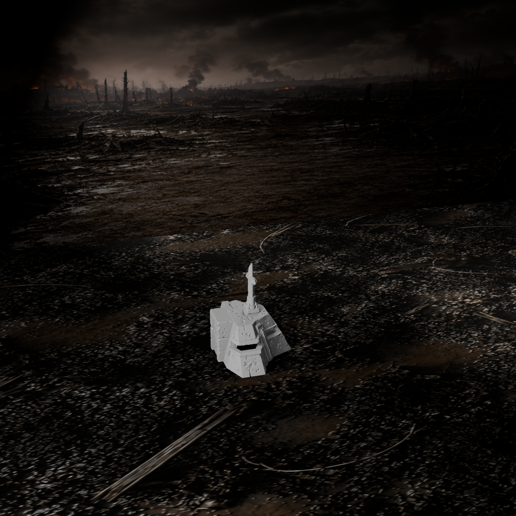 Kleiner Gefechtsbunker – Tabletop-Modell von Trench Merchant, Ansicht 6