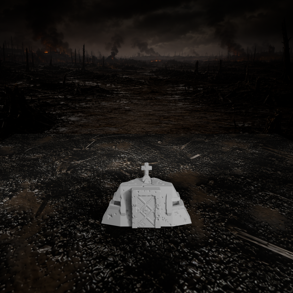 Kleiner Gefechtsbunker – Tabletop-Modell von Trench Merchant, Ansicht 8