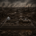Befestigte Frontstellung – Tabletop-Modell von Trench Merchant, Ansicht 1