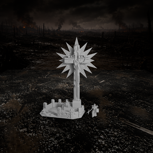 Funkstation Echolon – Tabletop-Modell von Trench Merchant, Ansicht 1
