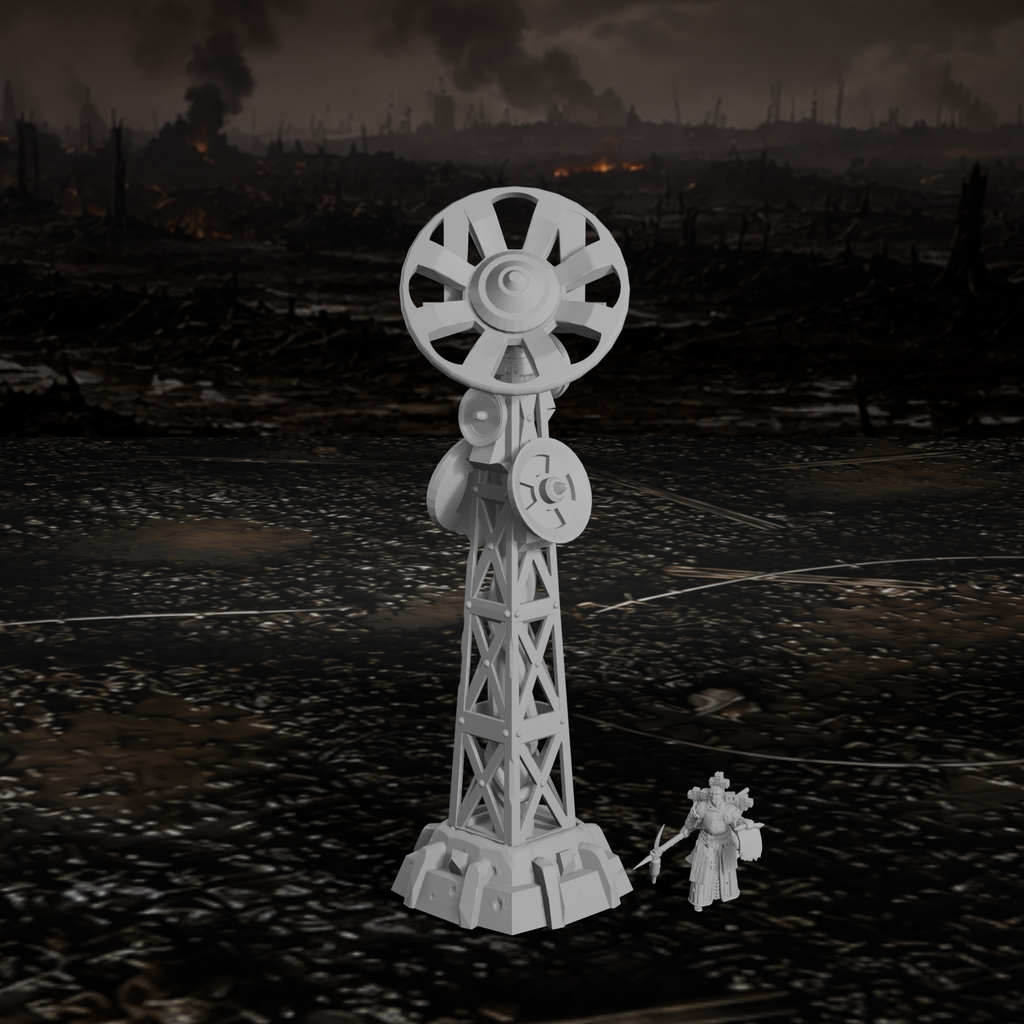 Funkturm – Tabletop-Modell von Trench Merchant, Ansicht 7