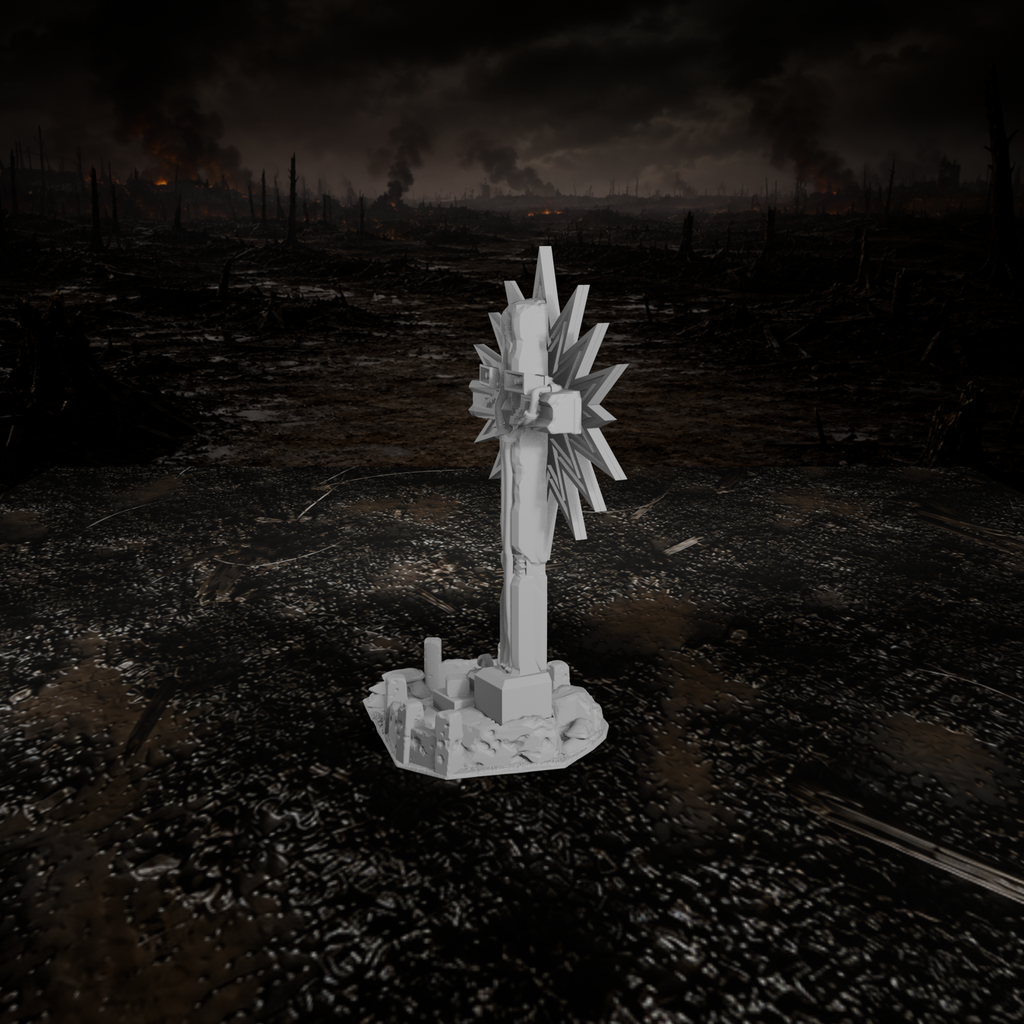 Funkstation Echolon – Tabletop-Modell von Trench Merchant, Ansicht 4
