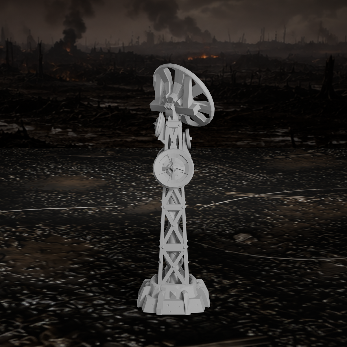 Funkturm – Tabletop-Modell von Trench Merchant, Ansicht 4