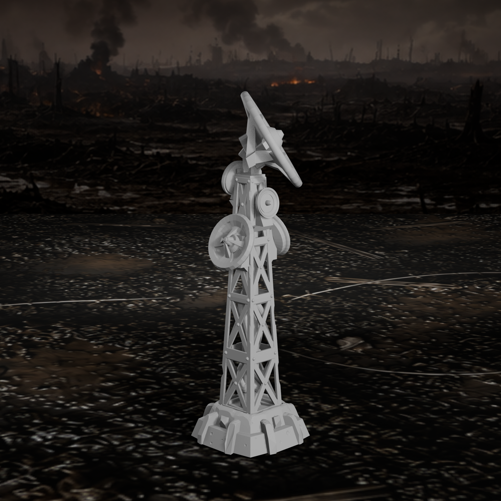 Funkturm – Tabletop-Modell von Trench Merchant, Ansicht 5
