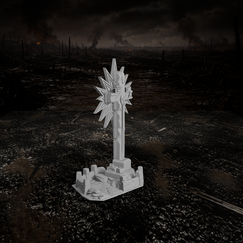 Funkstation Echolon – Tabletop-Modell von Trench Merchant, Ansicht 3