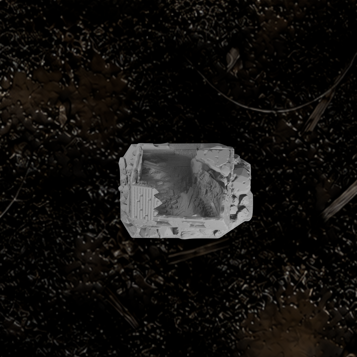 Hausruine – Tabletop-Modell von Trench Merchant, Ansicht 9