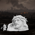 Sakralmonument - Bauart I – Tabletop-Modell von Trench Merchant, Ansicht 1