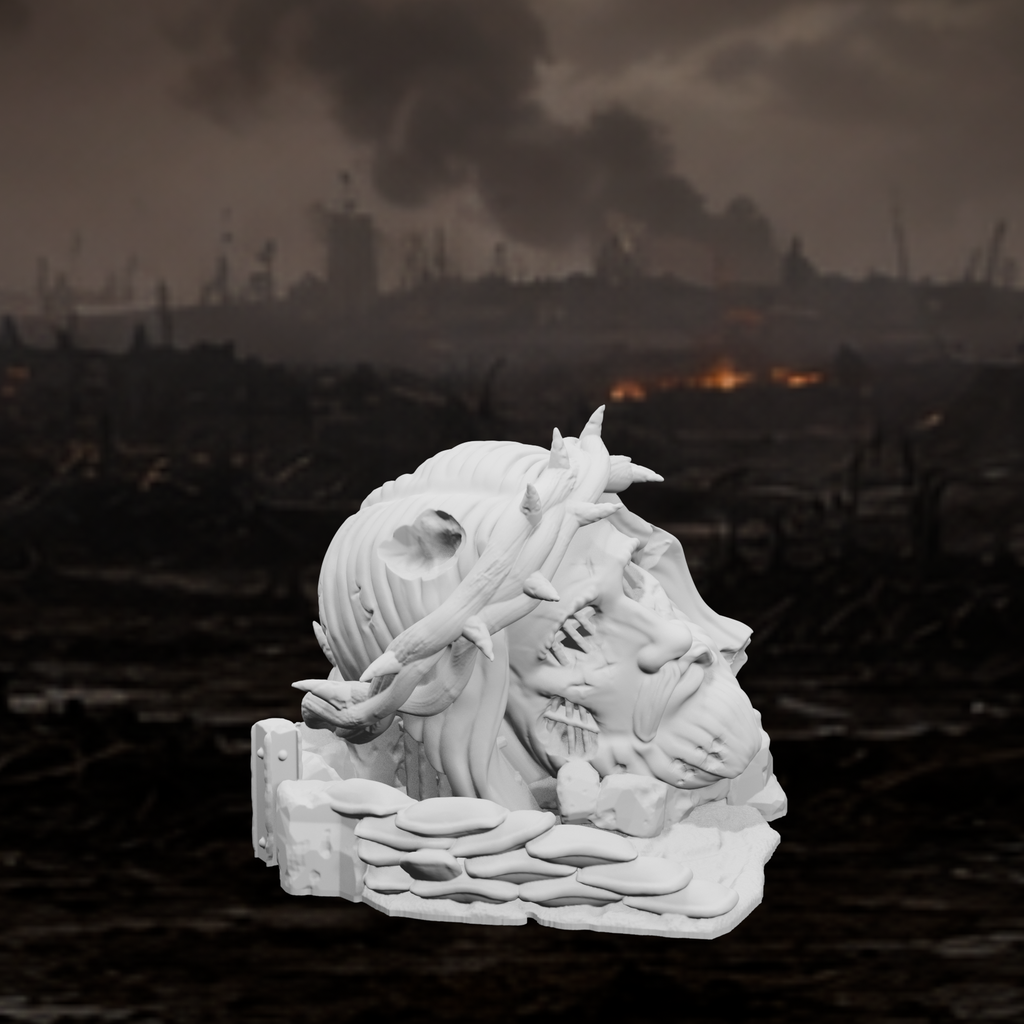 Sakralmonument - Bauart I – Tabletop-Modell von Trench Merchant, Ansicht 2