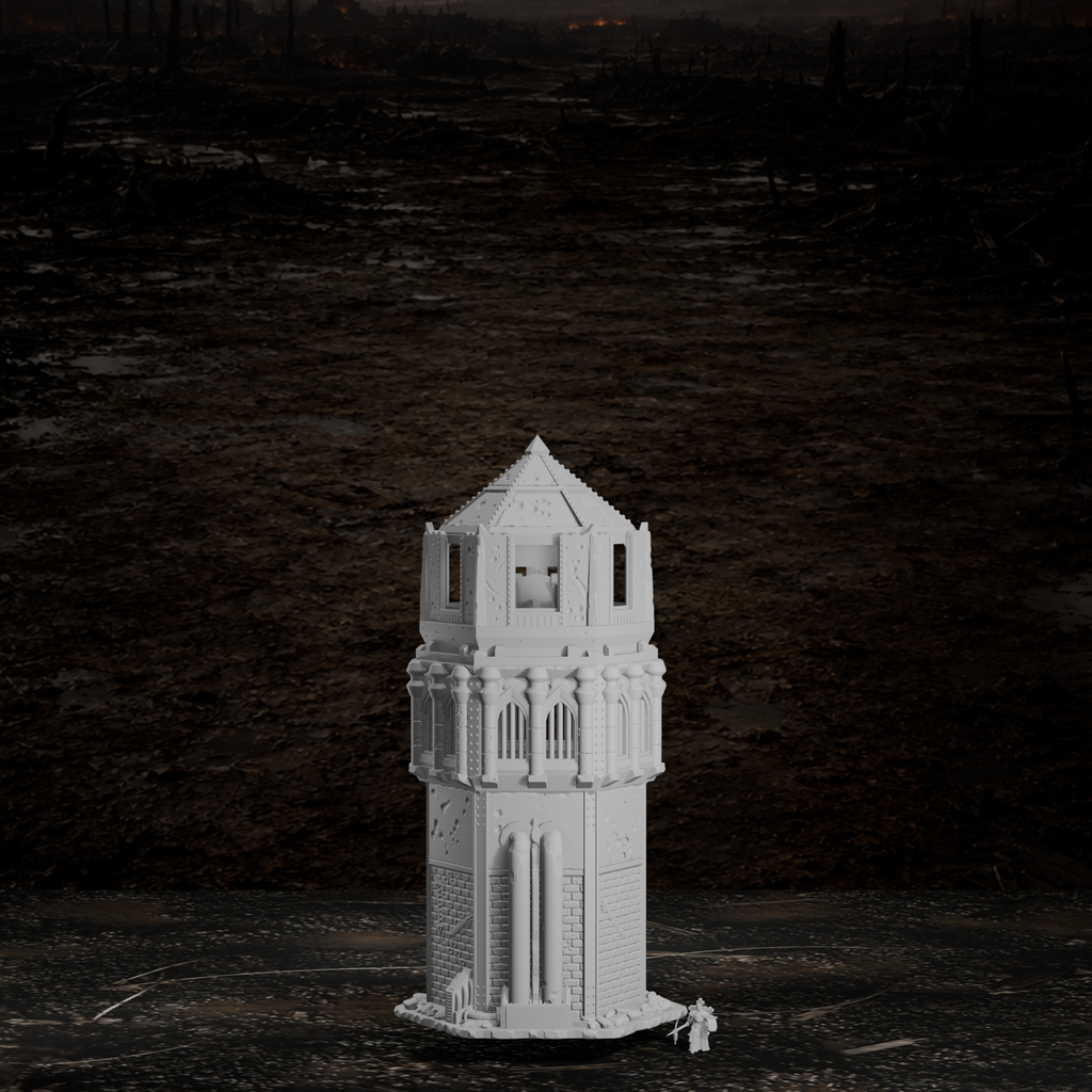 Kanonenturm – Tabletop-Modell von Trench Merchant, Ansicht 6