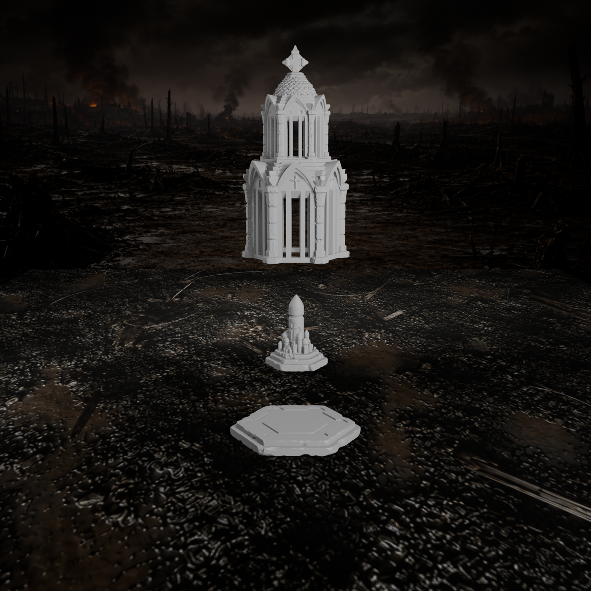 Kirchenaltar – Tabletop-Modell von Trench Merchant, Ansicht 2