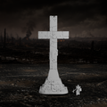 Kreuz-Monument – Tabletop-Modell von Trench Merchant, Ansicht 1