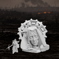 Sakralmonument - Bauart II – Tabletop-Modell von Trench Merchant, Ansicht 1