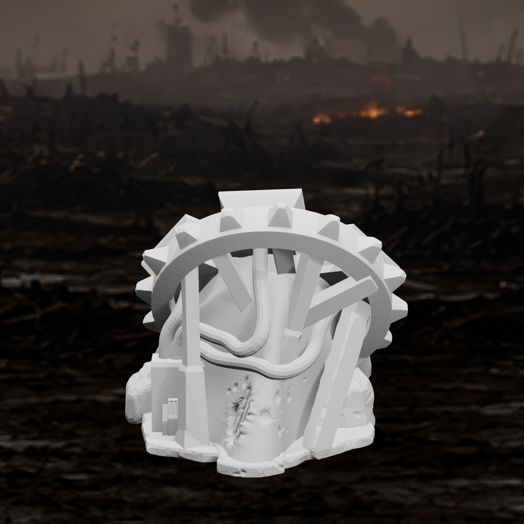 Sakralmonument - Bauart II – Tabletop-Modell von Trench Merchant, Ansicht 4
