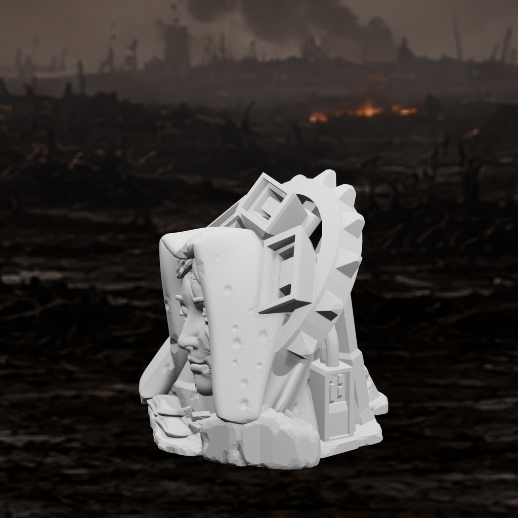 Sakralmonument - Bauart II – Tabletop-Modell von Trench Merchant, Ansicht 3