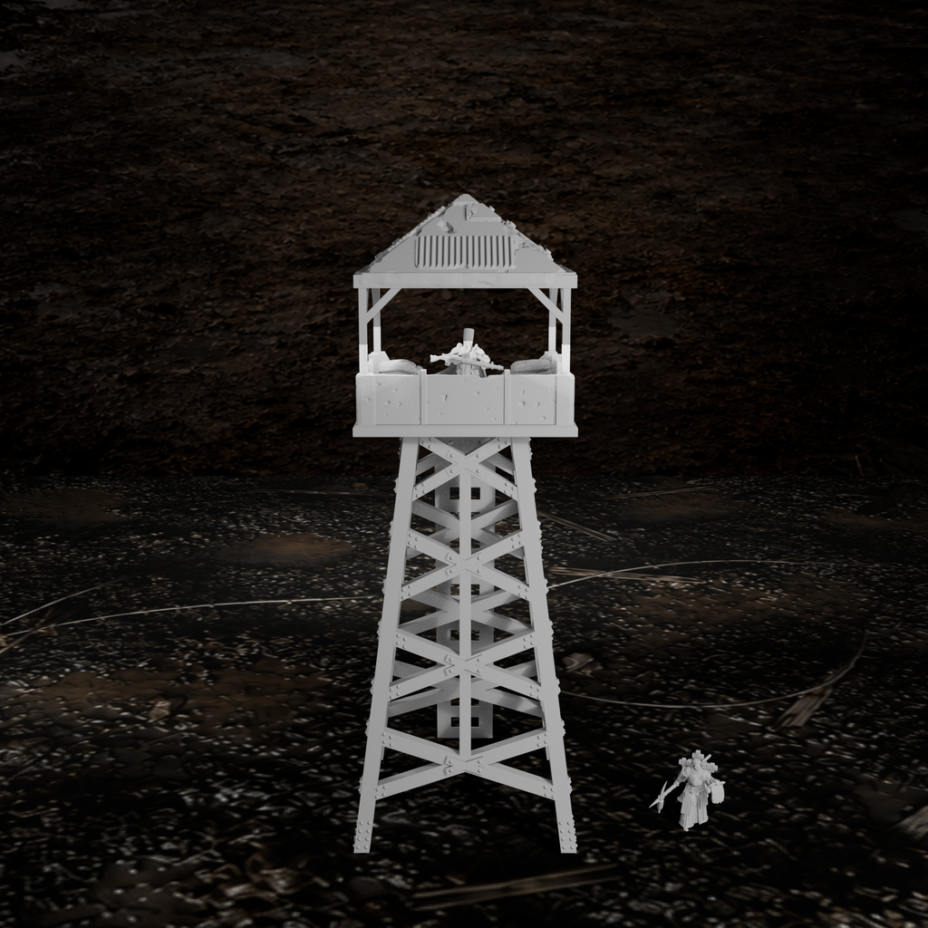 Wachturm – Tabletop-Modell von Trench Merchant, Ansicht 1