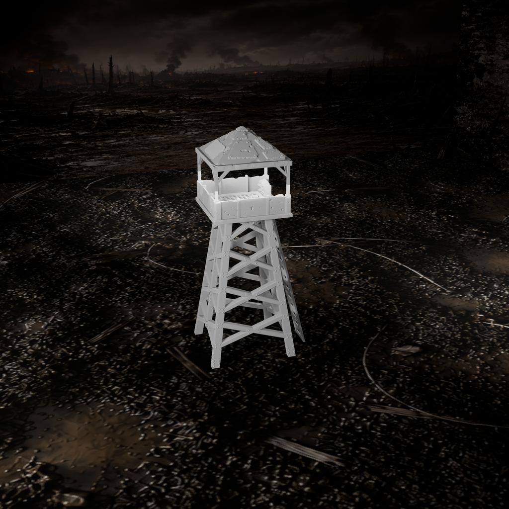 Wachturm – Tabletop-Modell von Trench Merchant, Ansicht 3